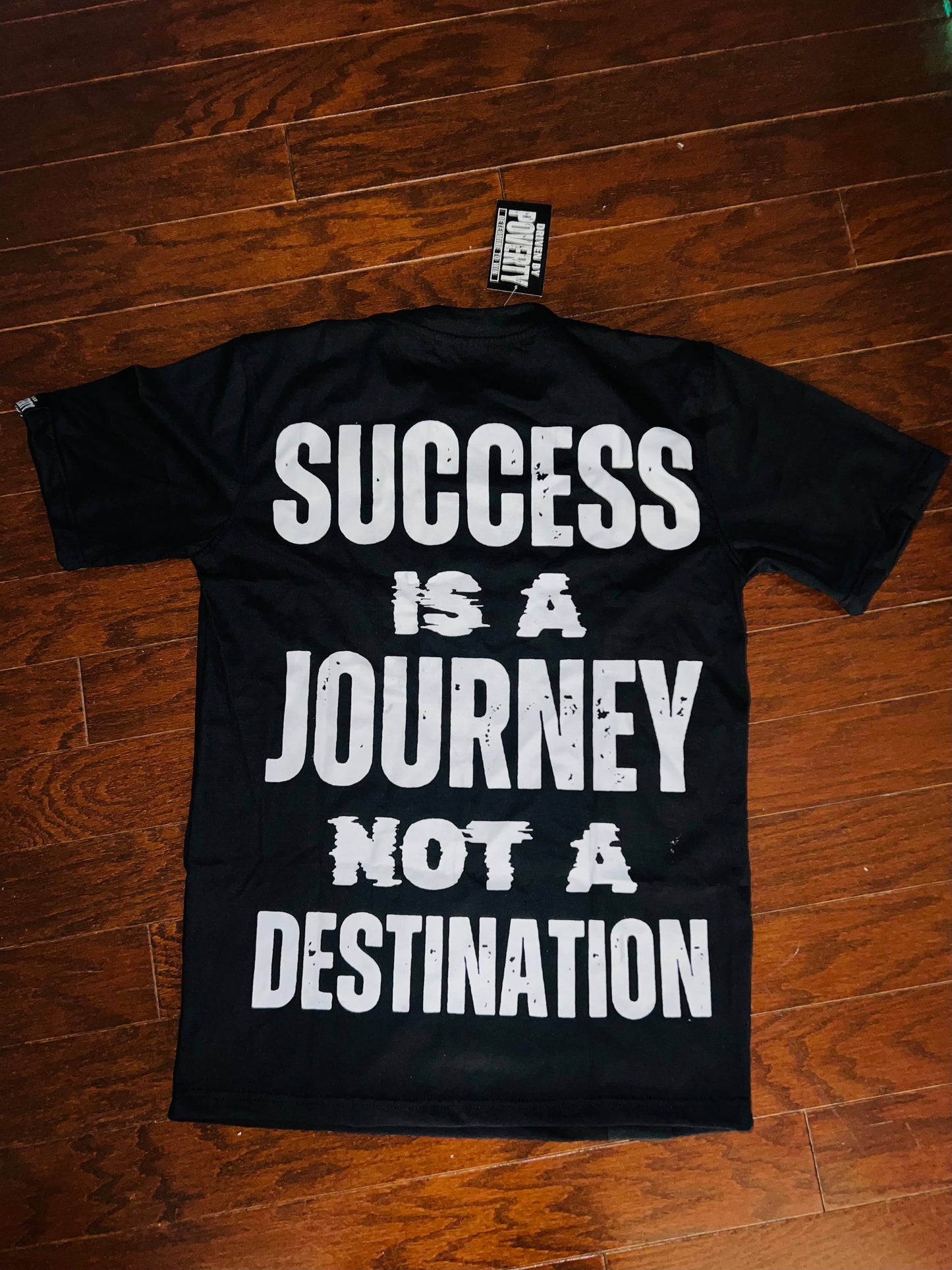 SUCCESS IS A JOURNEY TEE (Solid Color)