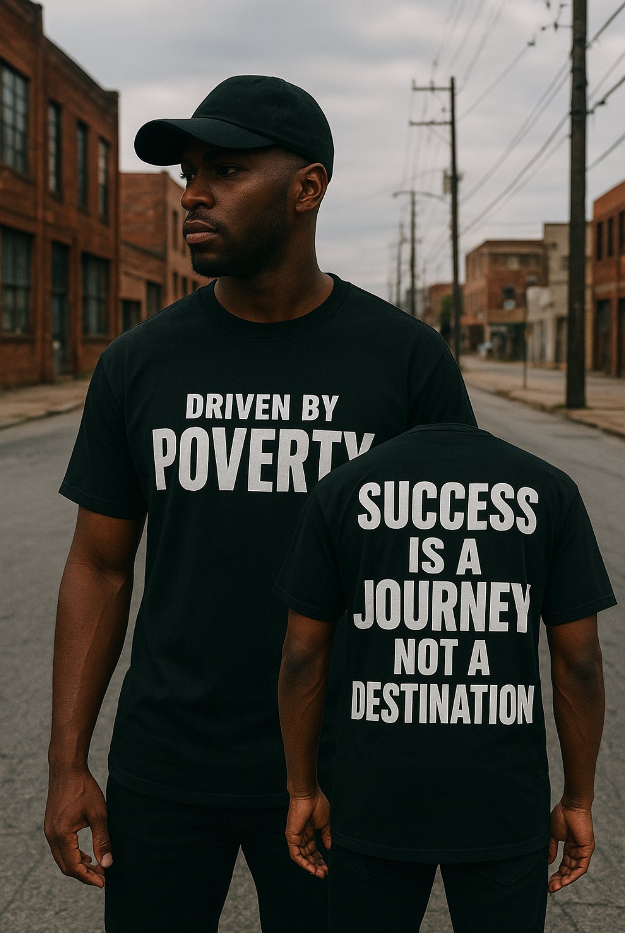 SUCCESS IS A JOURNEY TEE (Solid Color)