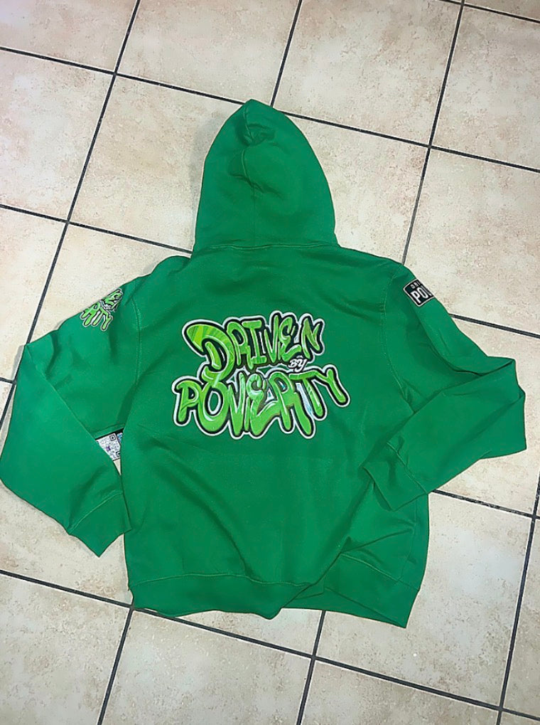 Driven By Poverty Grafiti Logo