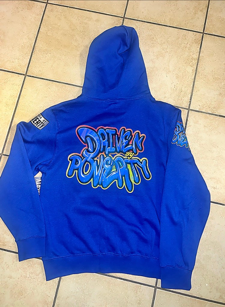 Driven By Poverty Grafiti Logo